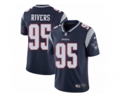 Youth Nike New England Patriots #95 Derek Rivers Vapor Untouchable Limited Navy Blue Team Color NFL Jersey