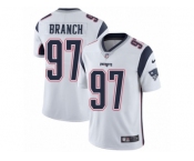 Youth Nike New England Patriots #97 Alan Branch Vapor Untouchable Limited White NFL Jersey