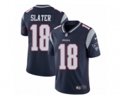 Youth Nike Patriots #18 Matt Slater Navy Blue Team Color Stitched NFL Vapor Untouchable Limited Jersey