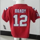 nike kids nfl jerseys new england patriots #12 brady red[nike]