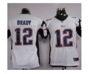 nike youth nfl jerseys New England Patriots #12 Tom Brady white [nike]