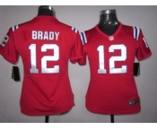 nike youth nfl jerseys new england patriots #12 tom brady red[nike]