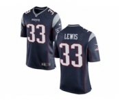 nike youth nfl jerseys new england patriots #33 dion lewis blue[nike]