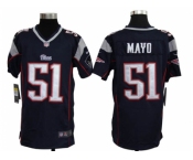 nike youth nfl jerseys new england patriots #51 jerod mayo blue[nike]