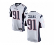 nike youth nfl jerseys new england patriots #91 jamie collins white[nike]