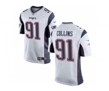 nike youth nfl jerseys new england patriots #91 jamie collins white[nike]