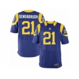 Men's Nike Los Angeles Rams #21 Coty Sensabaugh Elite Royal Blue Alternate NFL Jersey