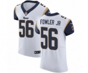 Men's Nike Los Angeles Rams #56 Dante Fowler Jr White Vapor Untouchable Elite Player NFL Jersey