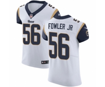 Men's Nike Los Angeles Rams #56 Dante Fowler Jr White Vapor Untouchable Elite Player NFL Jersey