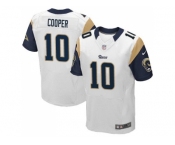 Nike Los Angeles Rams #10 Pharoh Cooper White Men Stitched NFL Elite Jersey