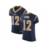 Nike Los Angeles Rams #12 Brandin Cooks Navy Blue Team Color Men Stitched NFL Vapor Untouchable Elite Jersey