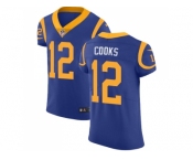 Nike Los Angeles Rams #12 Brandin Cooks Royal Blue Alternate Men Stitched NFL Vapor Untouchable Elite Jersey