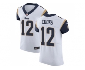 Nike Los Angeles Rams #12 Brandin Cooks White Men Stitched NFL Vapor Untouchable Elite Jersey