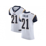 Nike Los Angeles Rams #21 Aqib Talib White Men Stitched NFL Vapor Untouchable Elite Jersey