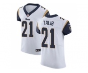 Nike Los Angeles Rams #21 Aqib Talib White Men Stitched NFL Vapor Untouchable Elite Jersey