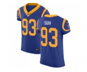 Nike Los Angeles Rams #93 Ndamukong Suh Royal Blue Alternate Men Stitched NFL Vapor Untouchable Elite Jersey