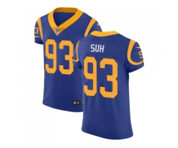 Nike Los Angeles Rams #93 Ndamukong Suh Royal Blue Alternate Men Stitched NFL Vapor Untouchable Elite Jersey