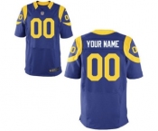 nike nfl jerseys st. louis rams #00 your name lt.blue[Elite]