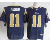 nike nfl jerseys st. louis rams #11 austin dk.blue[Elite]