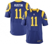 nike nfl jerseys st. louis rams #11 austin lt.blue[Elite]