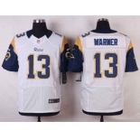 nike nfl jerseys st. louis rams #13 warner white[Elite]