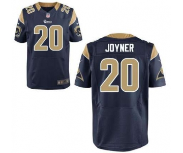 nike nfl jerseys st. louis rams #20 joyner blue[Elite]