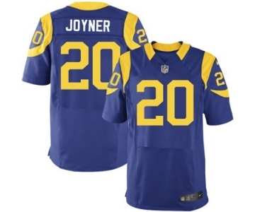 nike nfl jerseys st. louis rams #20 joyner lt.blue[Elite]