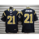 nike nfl jerseys st. louis rams #21 jenkins dk.blue[Elite]