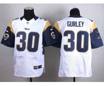 nike nfl jerseys st. louis rams #30 gurley white[Elite][gurley]