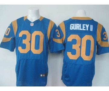 nike nfl jerseys st. louis rams #30 gurleyii lt.blue[Elite][gurleyii]