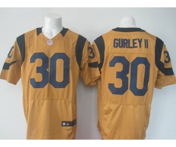 nike nfl jerseys st. louis rams #30 gurleyii yellow[Elite][gurleyii]