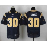 nike nfl jerseys st. louis rams #30 stack blue[Elite]