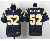 nike nfl jerseys st. louis rams #52 alec ogletree dk.blue[Elite]