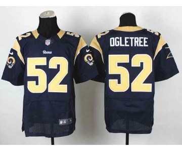 nike nfl jerseys st. louis rams #52 alec ogletree dk.blue[Elite]