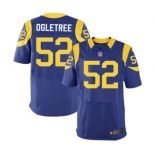 nike nfl jerseys st. louis rams #52 alec ogletree lt.blue[Elite]