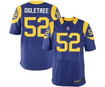 nike nfl jerseys st. louis rams #52 alec ogletree lt.blue[Elite]