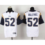 nike nfl jerseys st. louis rams #52 alec ogletree white[Elite]