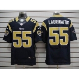 nike nfl jerseys st. louis rams #55 laurinaitis dk.blue[Elite]