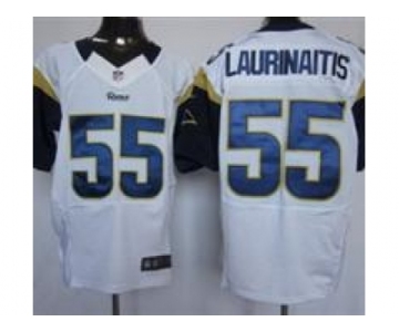 nike nfl jerseys st. louis rams #55 laurinaitis white[Elite]