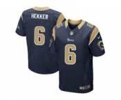 nike nfl jerseys st. louis rams #6 johnny hekker blue[Elite]