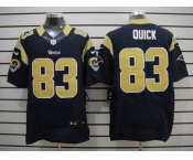 nike nfl jerseys st. louis rams #83 quick dk.blue[Elite]