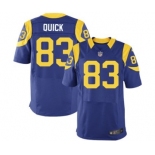 nike nfl jerseys st. louis rams #83 quick lt.blue[Elite]