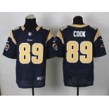 nike nfl jerseys st. louis rams #89 cook blue[Elite]