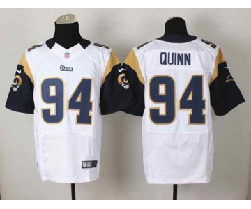 nike nfl jerseys st. louis rams #94 quinn white[Elite]