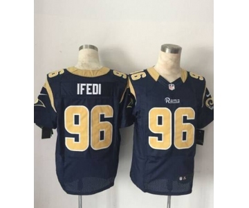 nike nfl jerseys st. louis rams #96 ifedi blue[Elite][ifedi]