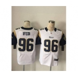 nike nfl jerseys st. louis rams #96 ifedi white[Elite][ifedi]