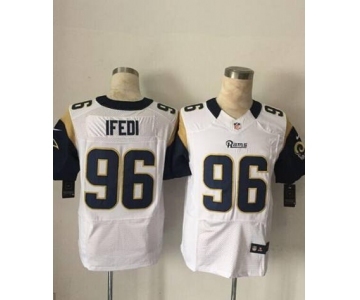 nike nfl jerseys st. louis rams #96 ifedi white[Elite][ifedi]