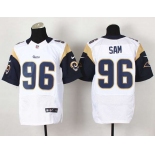 nike nfl jerseys st. louis rams #96 sam white[Elite]