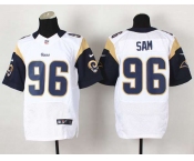 nike nfl jerseys st. louis rams #96 sam white[Elite]