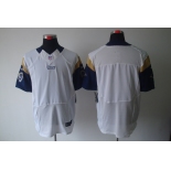 nike nfl jerseys st. louis rams blank white[Elite]